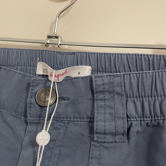 Blue Supre Cargo Pants Size 6 NWT - Picture 5 of 7